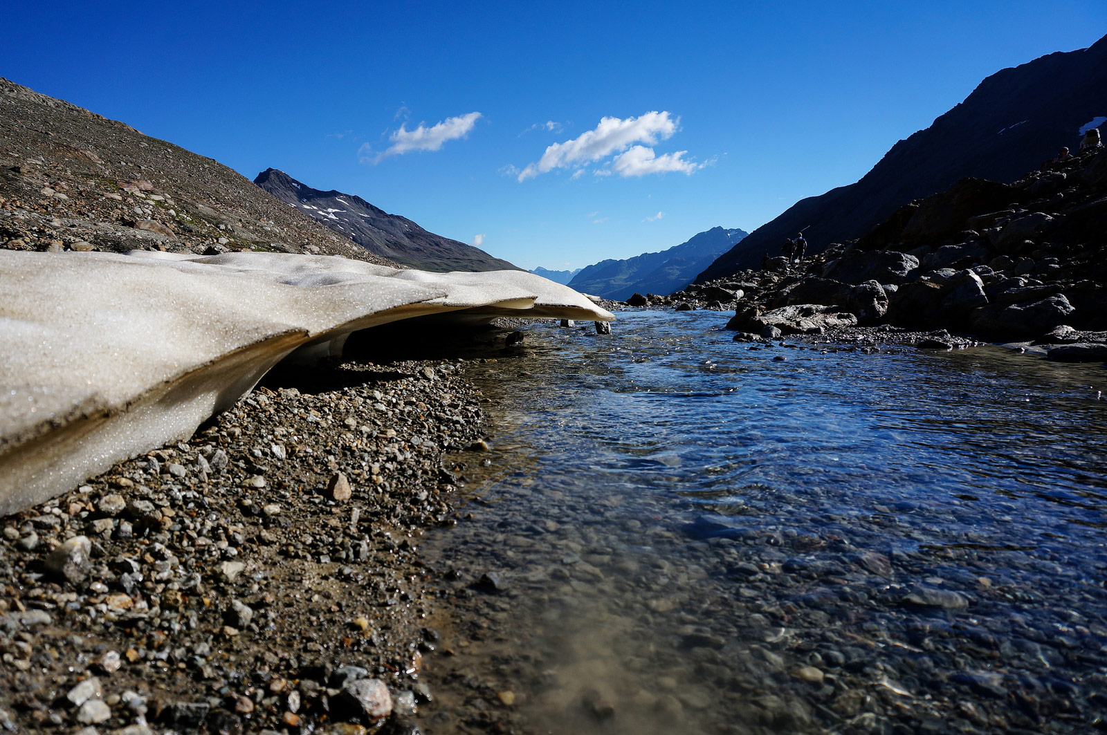 Similaun Gletscher (Austrian-Italian border)